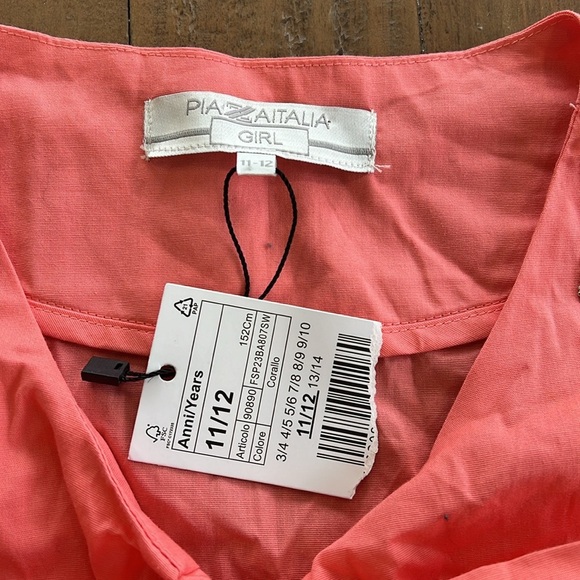 Piazza Italia coral short romper nwt - Picture 5 of 7